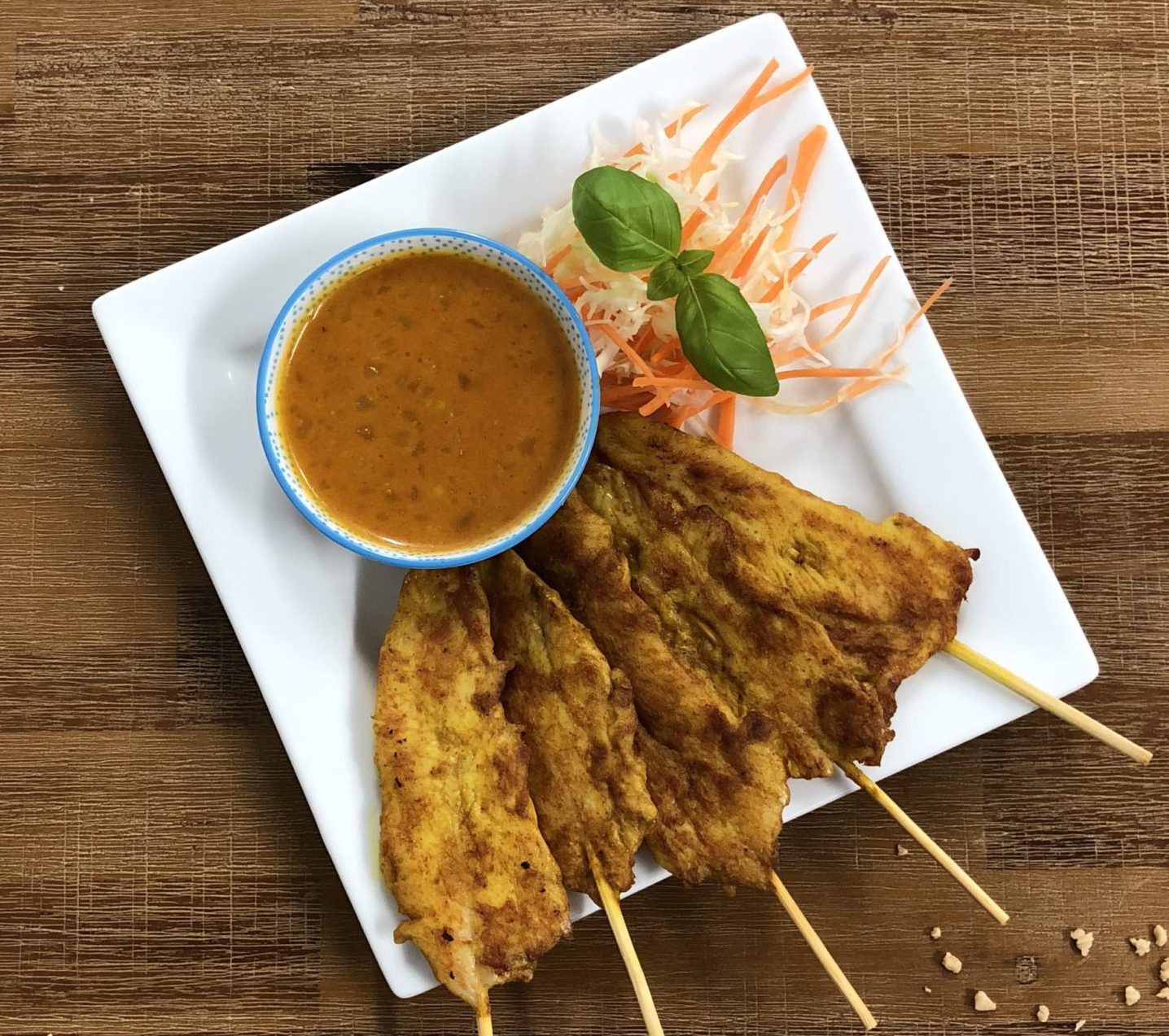 Thai Food Kiin Satay Skewers